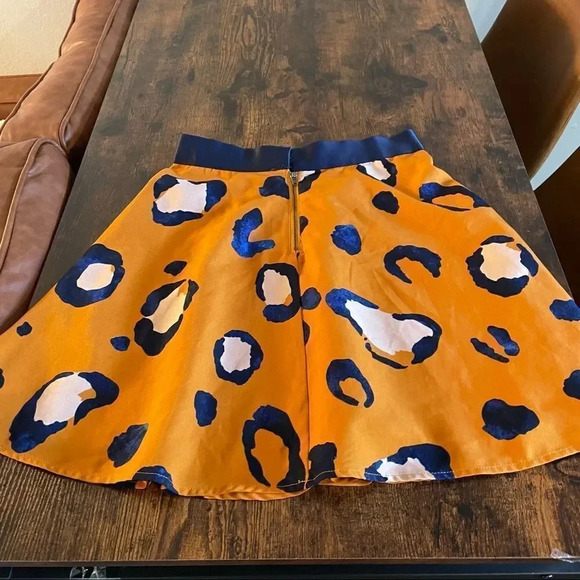 target 3.1 phillip lim yelow leopard print skirt - Picture 11 of 14
